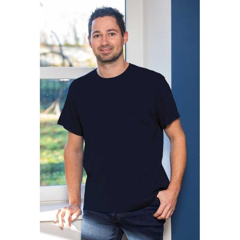 Tee-shirt médicalisé marine homme senior