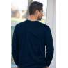Tee-shirt pour homme âgé dépendant senior ouverture dos croisé