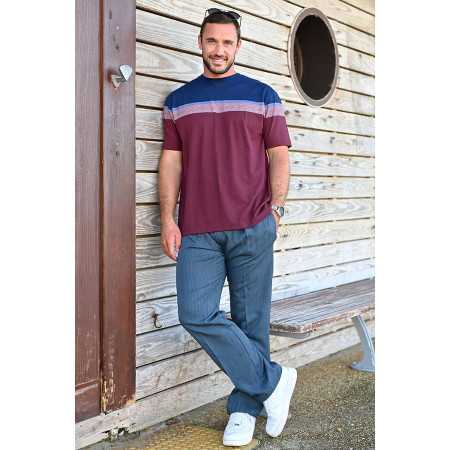 t-shirt moderne homme médicalisé ouverture dos pressions tenue