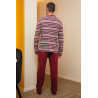Pyjama jogging col en V T2 à 6 dos