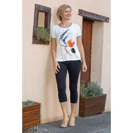 Legging noir femme senior tenue