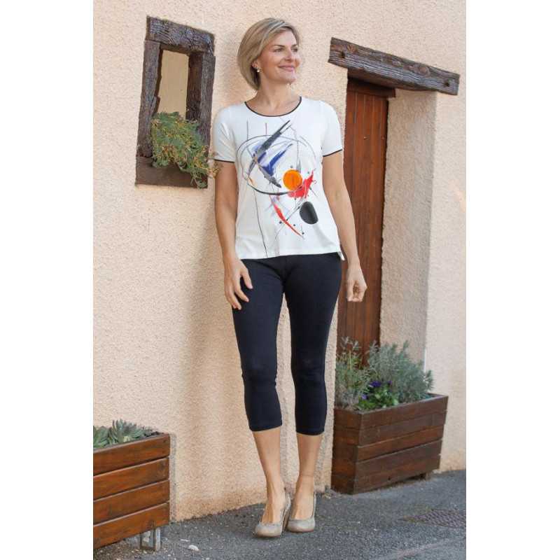 Legging noir femme senior tenue