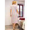 Chemise de nuit ouverture à l'avant pour femme âgée - pratique