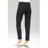 Legging élastiqué lien ceinture femme senior coloris noir dos