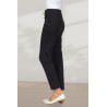 Legging élastiqué lien ceinture femme senior coloris noir profil
