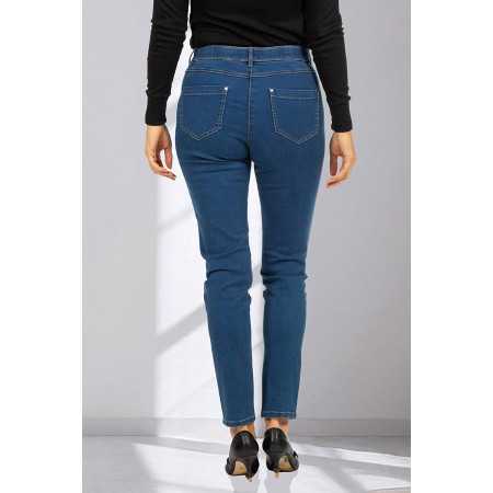 Pantalon taille élastique pour femme senior - collection été - coton