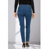 Pantalon taille élastique pour femme senior - collection été - coton