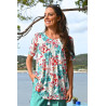 Top ample confortable pour femme - Polyester - facile à enfiler