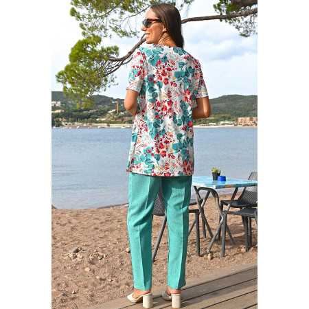 Top ample confortable pour femme - Polyester - facile à enfiler