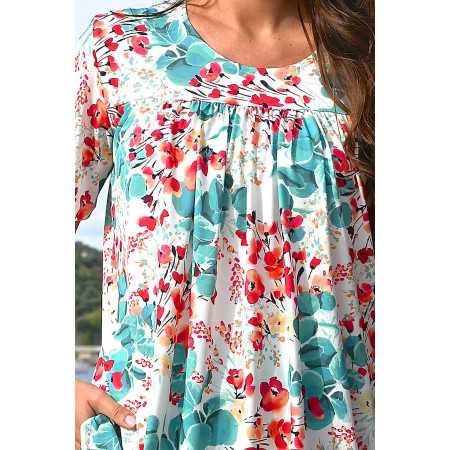 Top ample confortable pour femme - Polyester - facile à enfiler