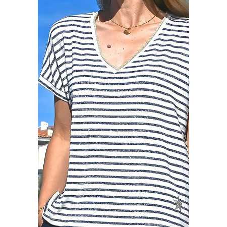 Top pour femme âgée - fluide et confortable - léger pour l'été