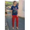 T-shirt pour femme senior confortable 100% coton - Fantaisie