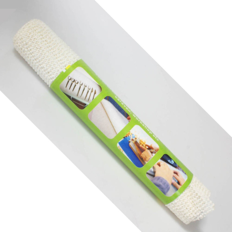Lot De 8 Patins Anti-Dérapants Pour Tapis - Adhésifs Solides Pour Sols Durs (Blanc)