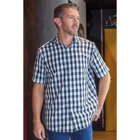 chemise homme ouverture pressions