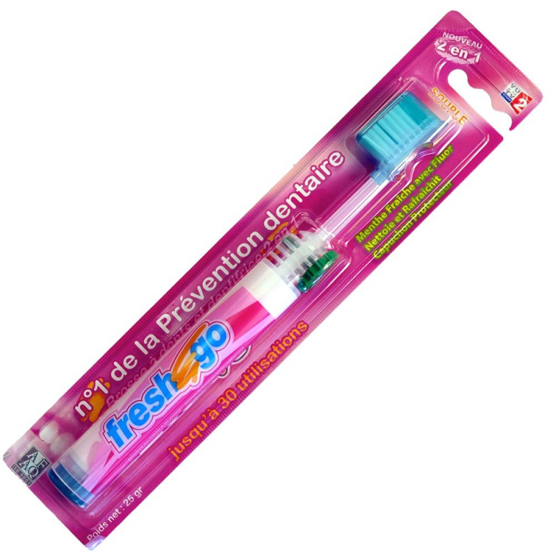 Ensemble brosse à dents + dentifrice sous blister