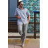 chemise à carreaux homme senior manches courtes  tenue