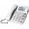 Geemarc téléphone fixe filaire senior grosses touches bouton photo