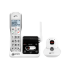 Téléphone fixe sans fil avec médaillon appel urgence