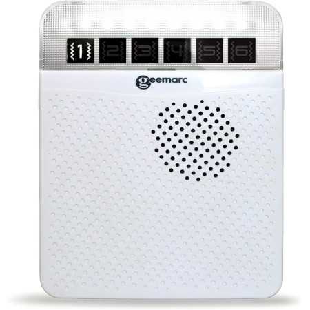 Sonette alarme amplificateur son pendentif ou porte senior