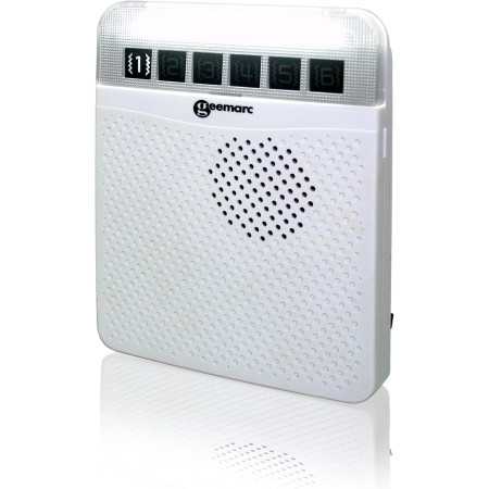 Sonette alarme amplificateur son pendentif ou porte senior