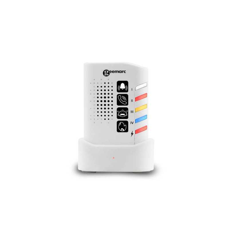 Récepteur alerte senior portable avec vibreur domicile – AmpliCALL 150