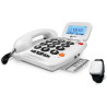 téléphone senior filaire avec bracelet detection de chute senior