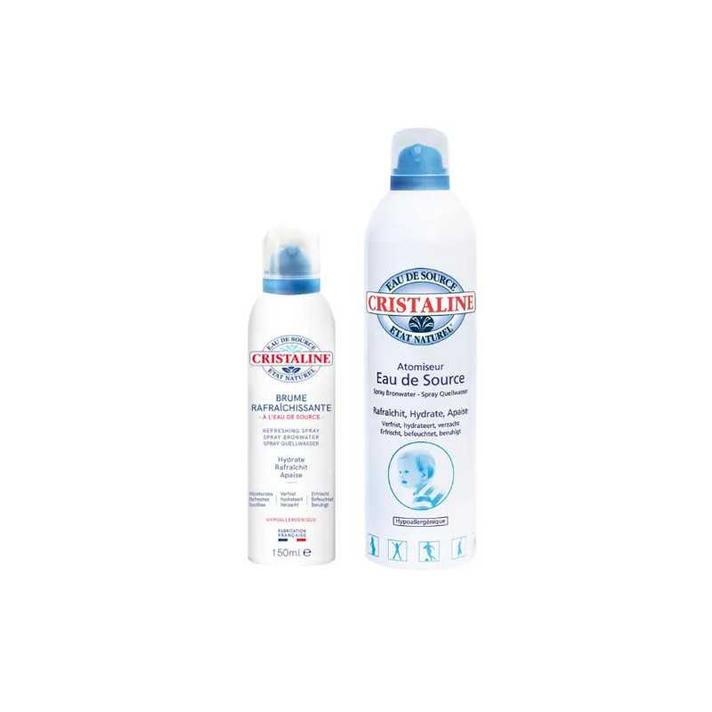 Atomiseur / brumisateur eau de source hypoallergenique personne âgée