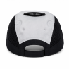 Casquette rafraichissante pour senior canicule chaleur évaporation d'eau dry gris et noir dos