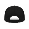 casquette rafraichissante noire été canicule senior vue de profil dos