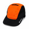 casquette rafraichissante orange haute visibilité travail dehors extérieur canicule face