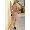 robe ouverte devant intégral par boutons femme senior