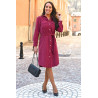 robe facile à ouvrir femme senior boutons avant