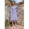 robe médicalisée femme âgée senior ouverture dos par pression
