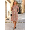 robe médicalisée femme senior ouverture dos boutons