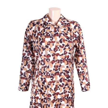 robe médicalisée femme senior ouverture croisée dos