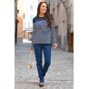 Tshirt manches longues rayures marine tenue