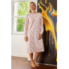 chemise de nuit confortable facile à enfiler longue femme senior