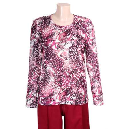 Grenouillère pour femme senior dépendante - fermeture dans le dos