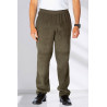 Pantalon velours avec ceinture élastique pour homme