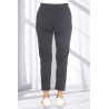 jogging près du corps confortable facile à enfiler femme senior coloris marine vue dos