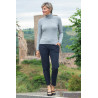 jogging près du corps confortable femme senior coloris marine