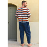 grenouillère homme senior ouverture dos entrejambe nuit pyjama ehpad