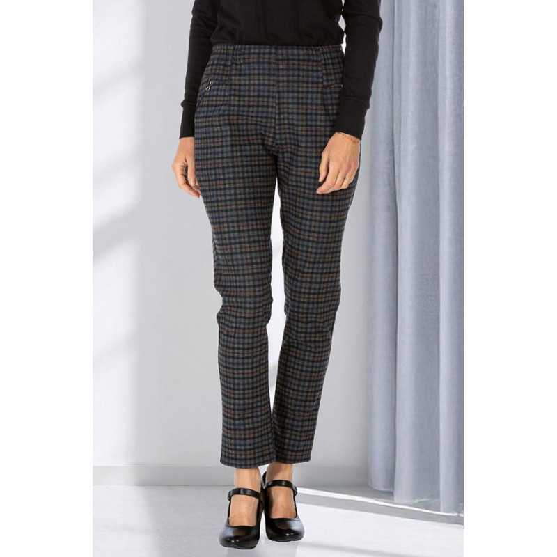 pantalon femme senior élastique pince de galle confortable