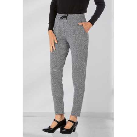 Pantalon femme senior taille élastique facile à enfiler | Facilavi