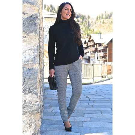 Pantalon femme senior taille élastique facile à enfiler | Facilavi