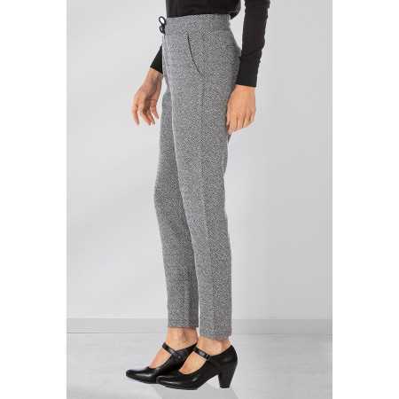 Pantalon femme senior taille élastique facile à enfiler | Facilavi