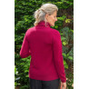pull bordeaux col roulé facile à enfiler femme senior dos