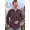 chemise manches longues homme facile à enfiler avec fermeture zip