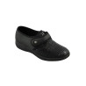 Chaussures noires élégantes faciles à enfiler femme senior