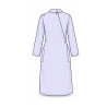schéma robe ouverture dos croisé médicalisée femme senior pressions